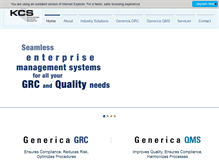 Tablet Screenshot of kc-sys.com